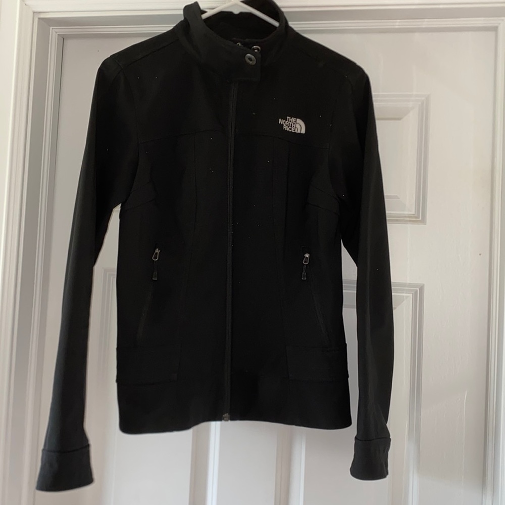 EUC THE NORTH FACE black zip up jacket